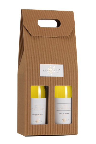 SIGNATURE CHEF Coffret Cadeau Dak Wichangoen 2 bouteilles Blanc