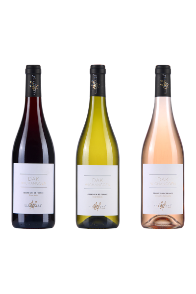 Collection SIGNATURE CHEF Dak Wichangoen – 1 rouge, 1 blanc, 1 rosé